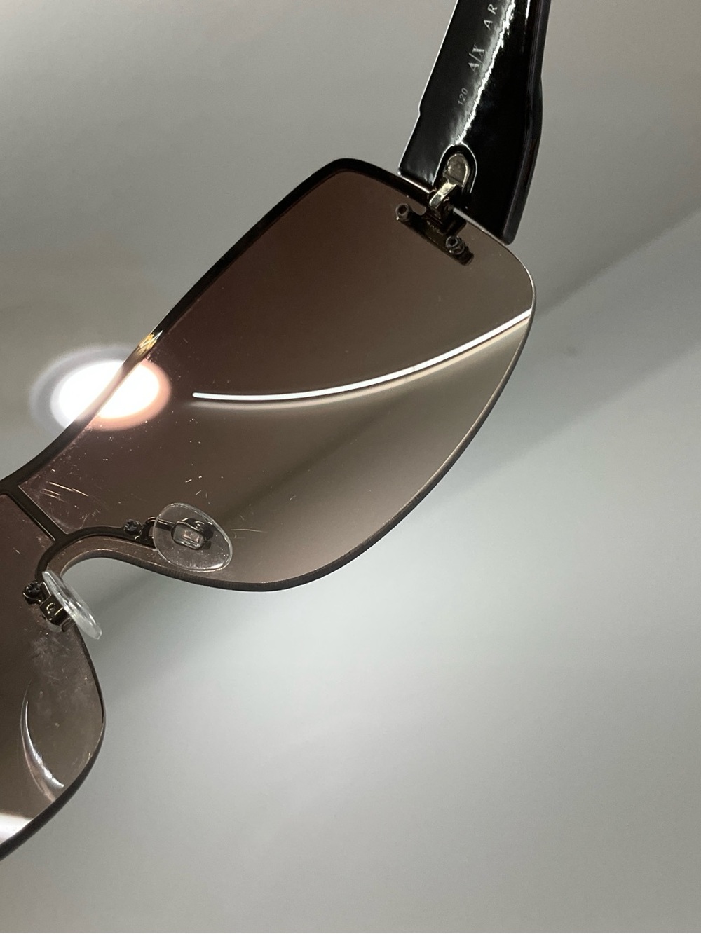 Armani Exchange AX189 /S shield wrap around sunglasses - Picture 10 of 12
